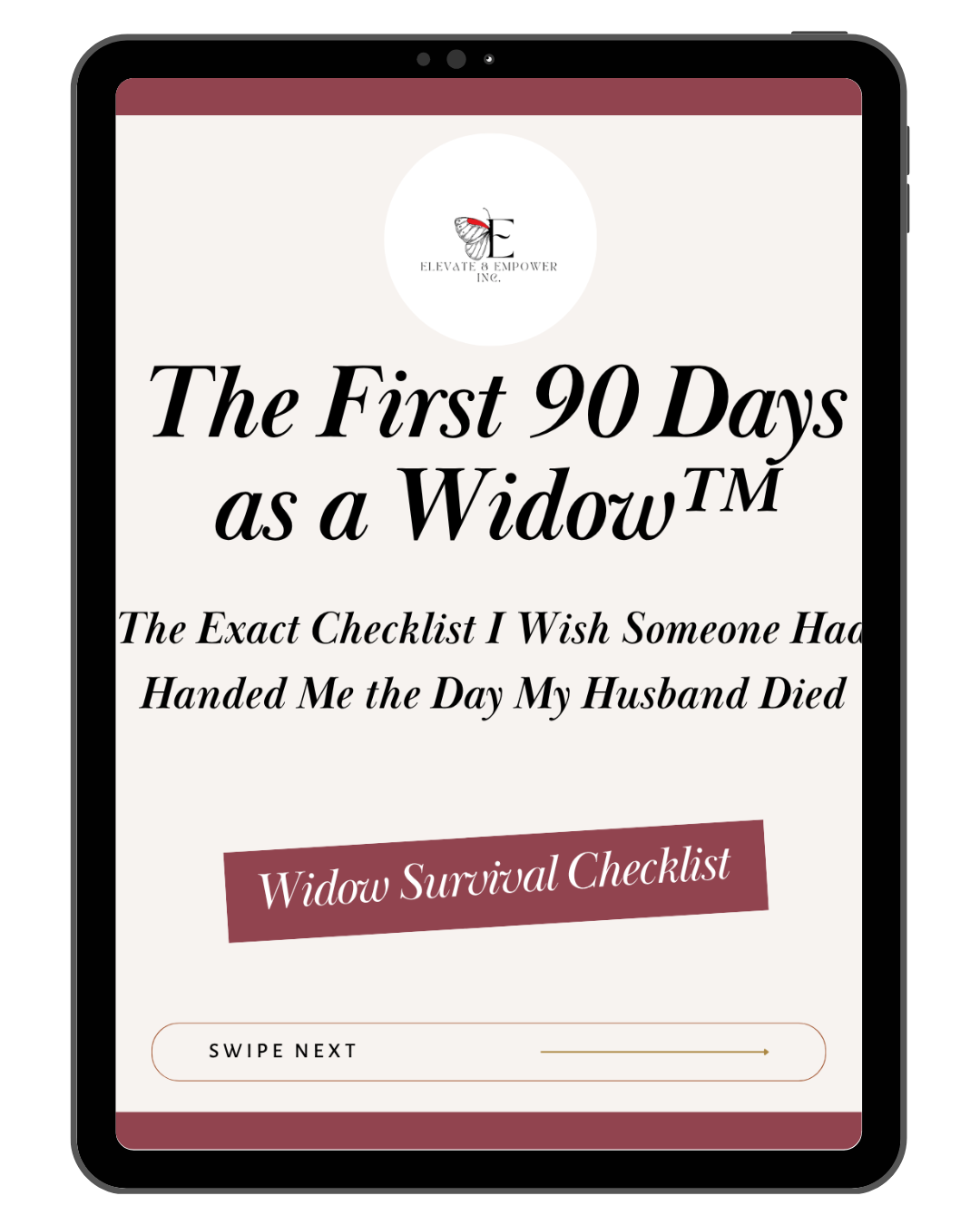 The First 90 Days as a Widow™